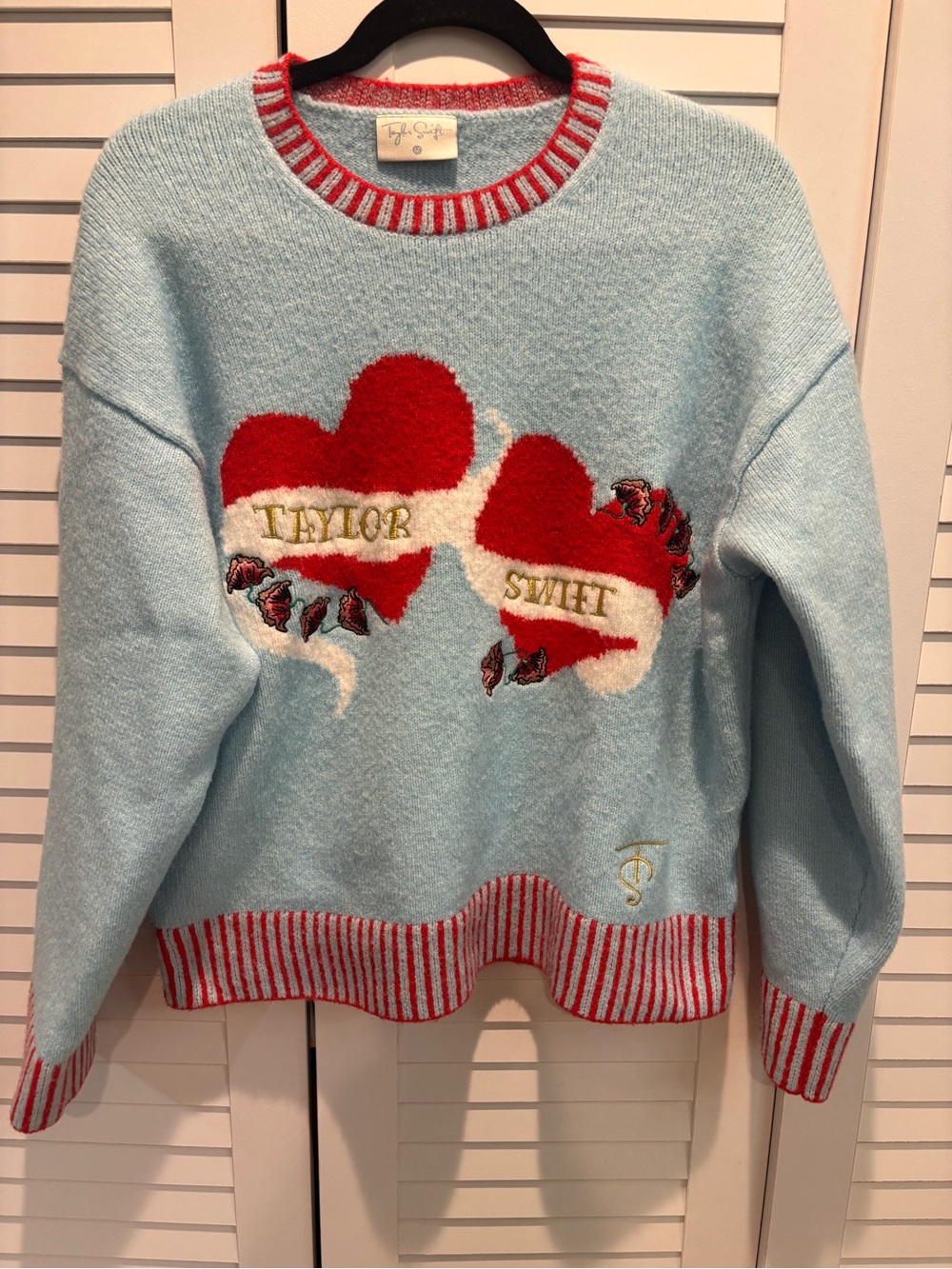 Taylor Swift Album Heart Sweater